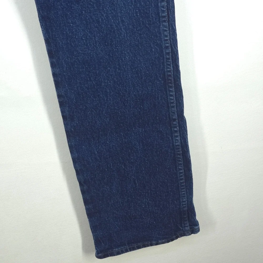 Vintage Wrangler Straight Leg‎ Jeans Men's 35x33 (38x34) Dark Wash Cowboy 937STR